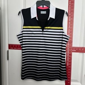 Callaway Opti-Dri Womens Sleeveless Gold Shirt